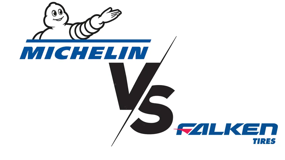 BMW 3 series Falken Ziex ZE950 vs Michelin